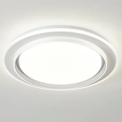 Modern 3-Light LED Flush Ceiling Lamp for Residential Use Image - 8