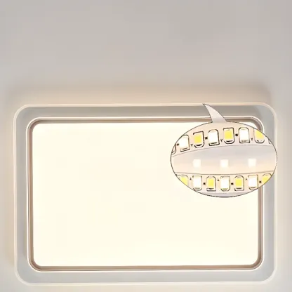 Modern 3-Light LED Flush Ceiling Lamp for Residential Use Image - 13