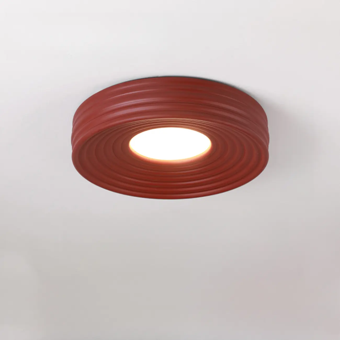 Small Modern Warm Flush Mount Ceiling Light for Indoor Use Image - 3 | homeyfad