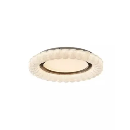 Dimmable Circular LED Flush Ceiling Light for Living Room Image - 11