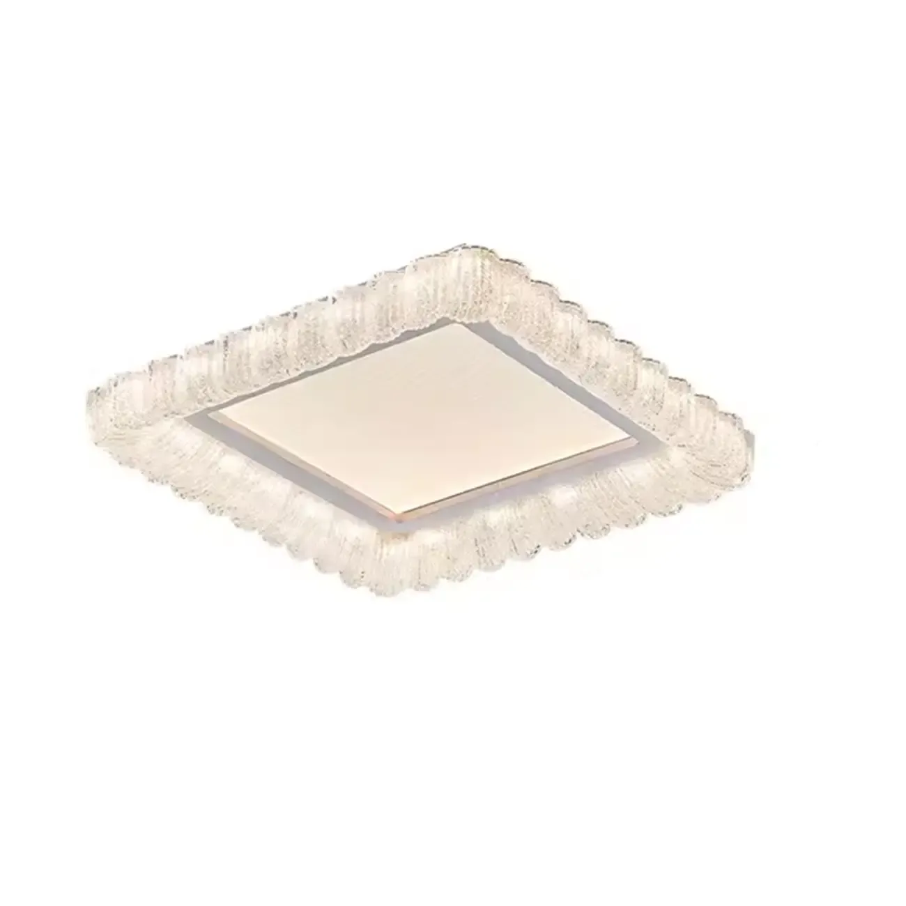 Dimmable Circular LED Flush Ceiling Light for Living Room Image - 14