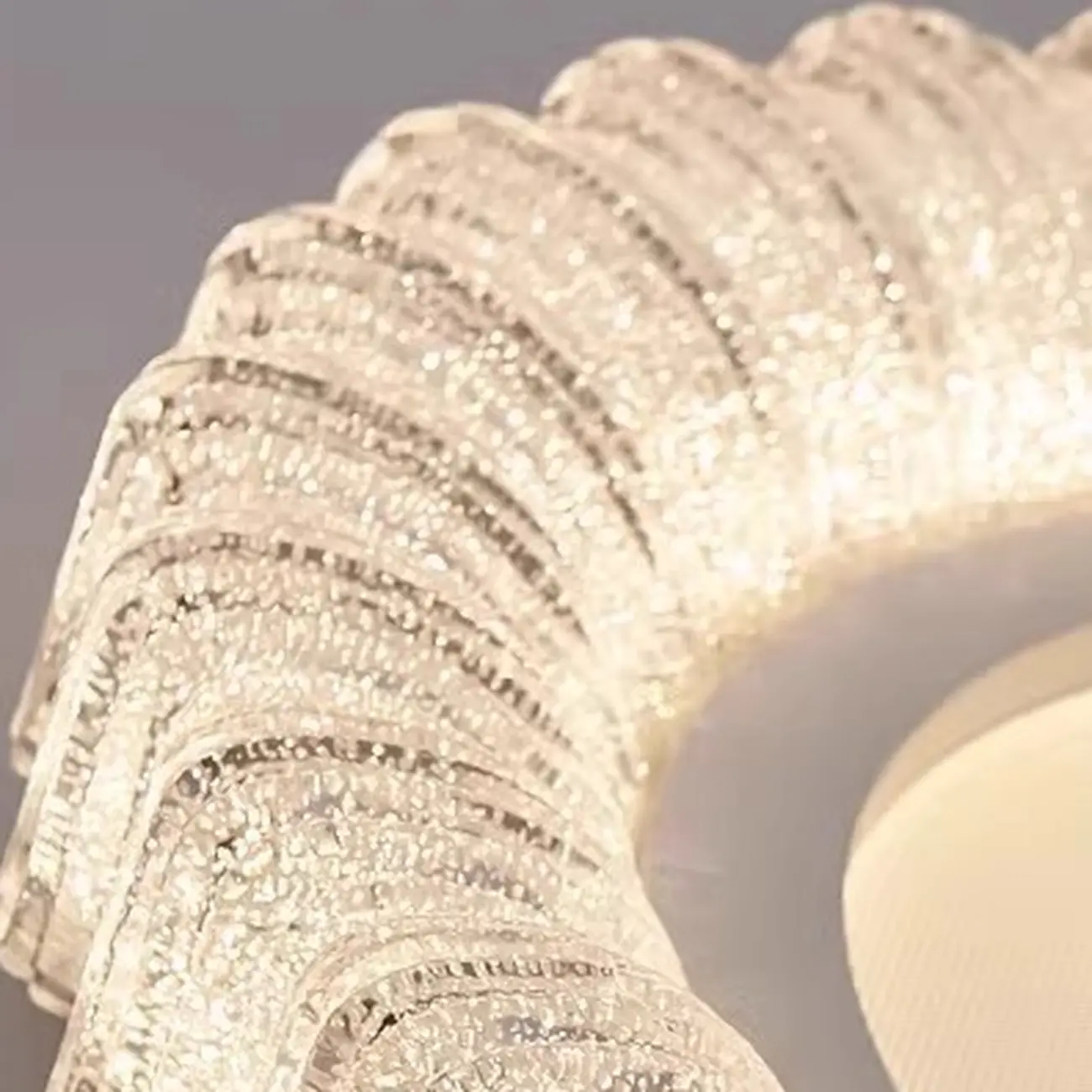 Dimmable Circular LED Flush Ceiling Light for Living Room Image - 16 | homeyfad