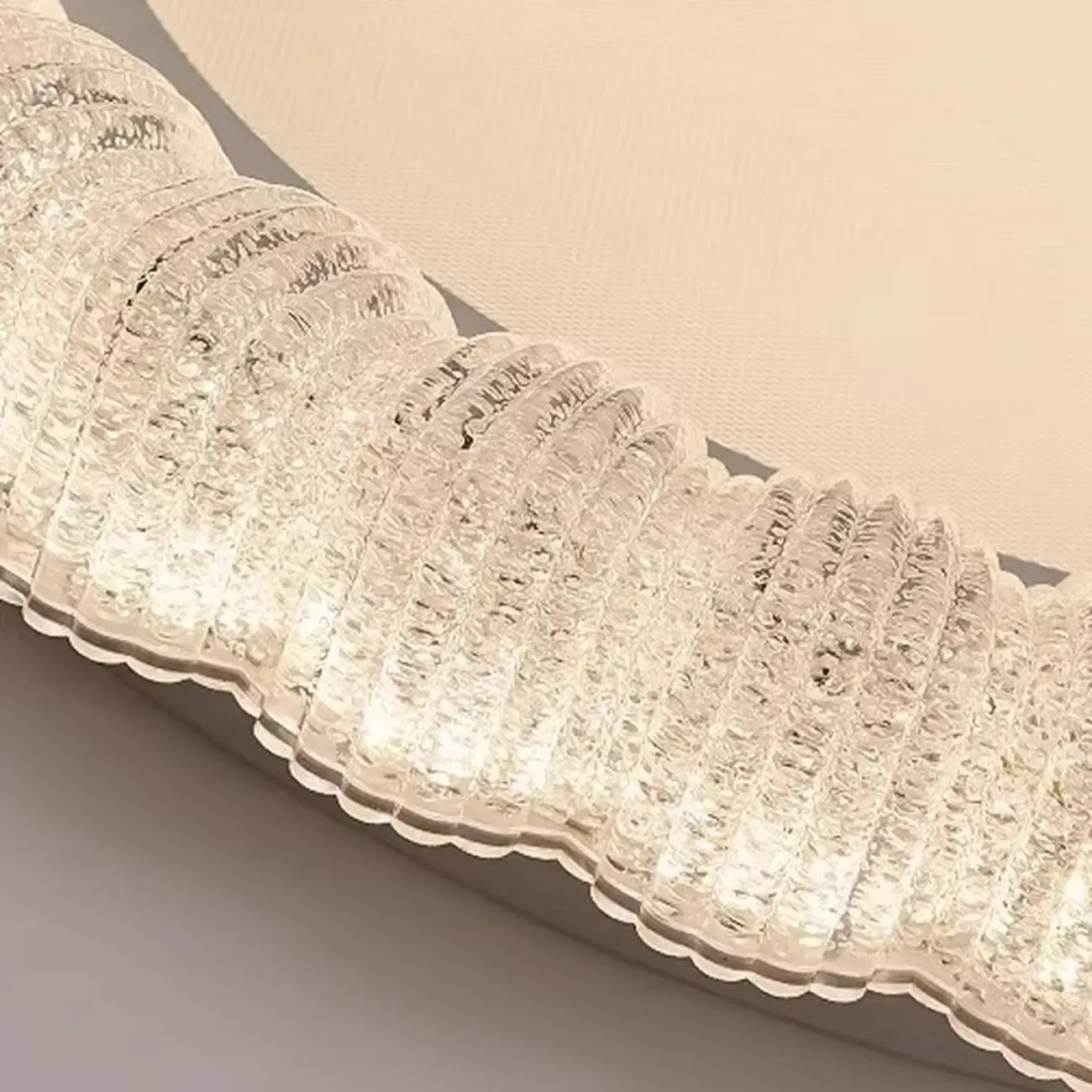 Dimmable Circular LED Flush Ceiling Light for Living Room Image - 17