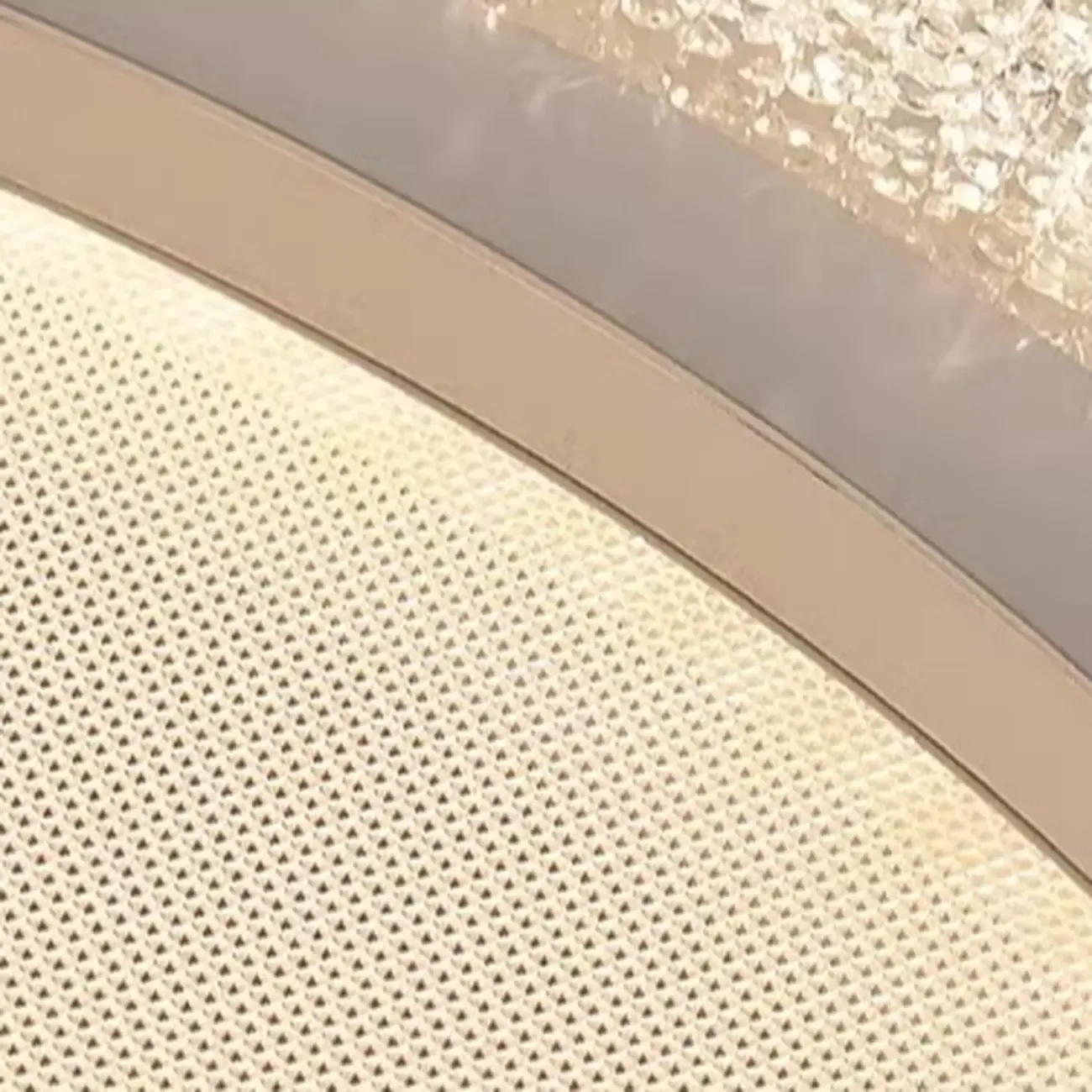 Dimmable Circular LED Flush Ceiling Light for Living Room Image - 18