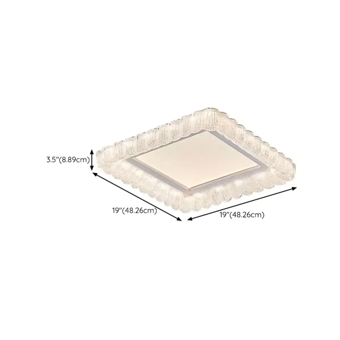 Dimmable Circular LED Flush Ceiling Light for Living Room Image - 23 | homeyfad