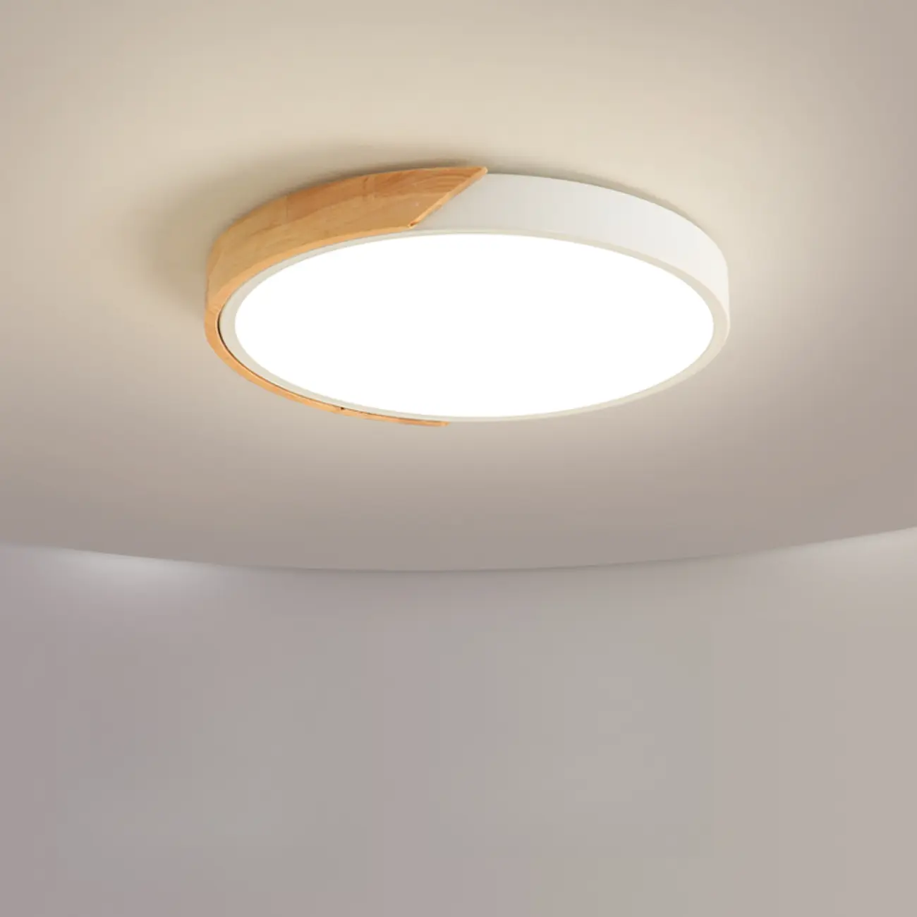 2"Modern Circular Flush Ceiling Light for Residential Use  Image - 2 | homeyfad