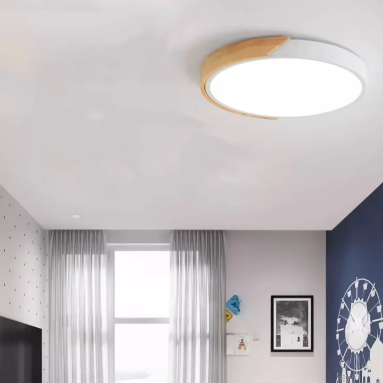 2"Modern Circular Flush Ceiling Light for Residential Use  Image - 4 | homeyfad