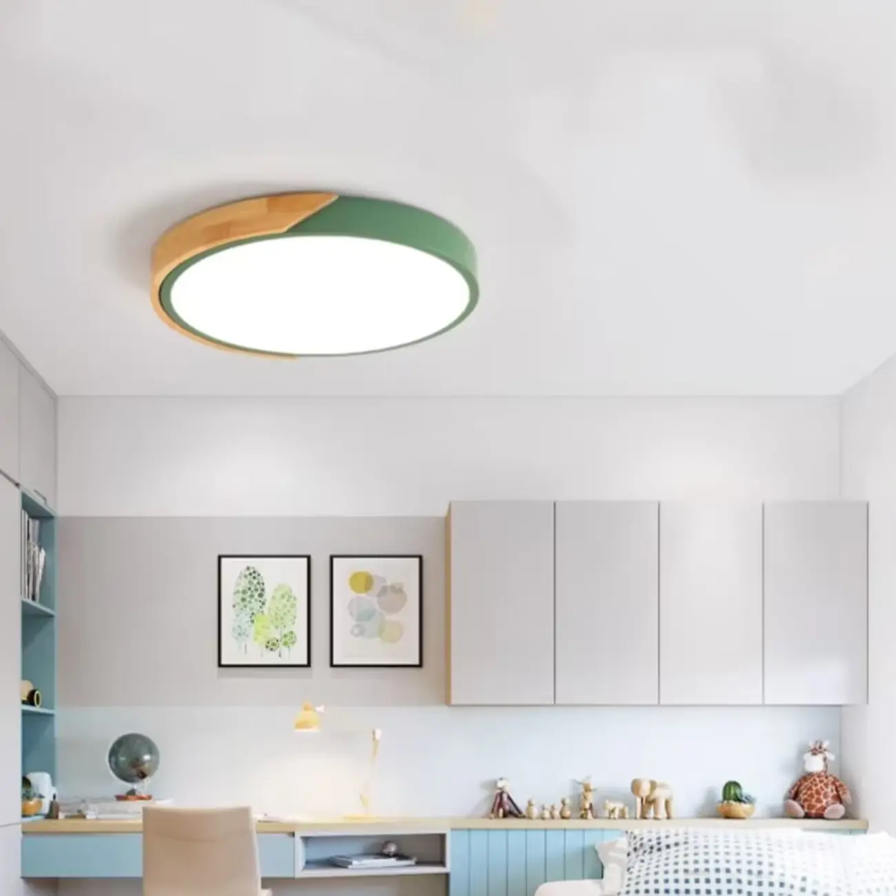 2"Modern Circular Flush Ceiling Light for Residential Use  Image - 6 | homeyfad