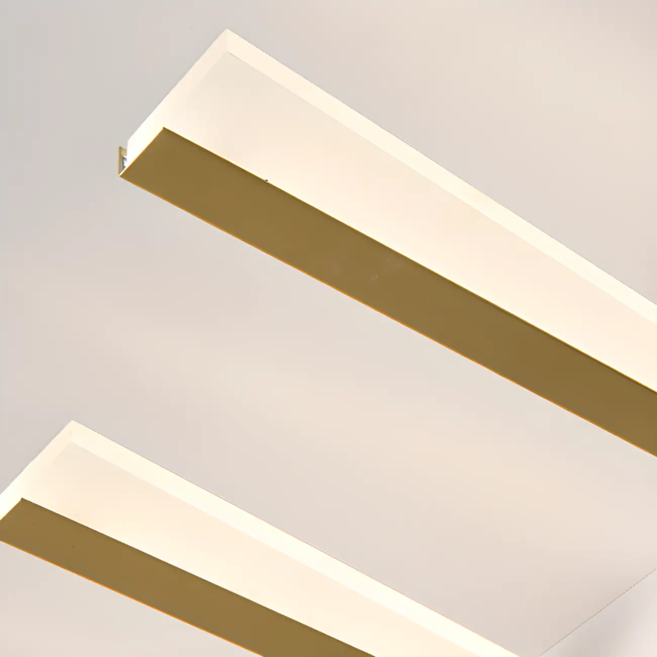 Modern Linear Semi Flush Ceiling Light for Residential Use Image - 6 | homeyfad
