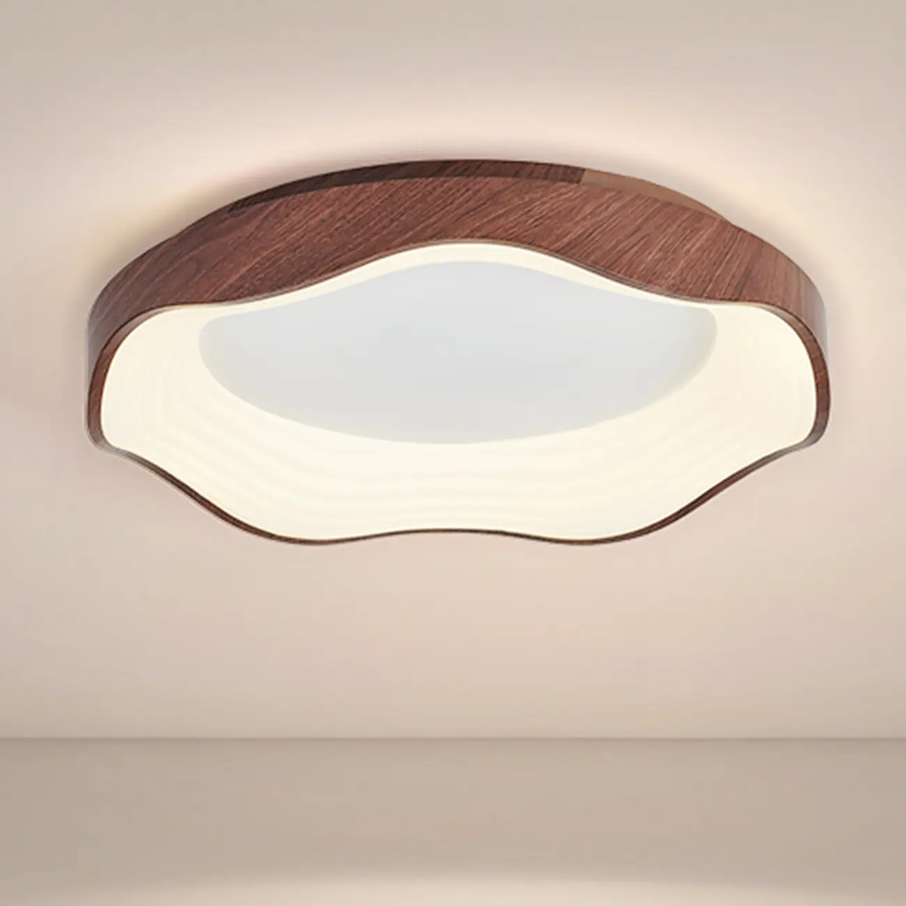 Cloud Shaped Flush Mount Ceiling Light for Living Room Use Image - 2 | homeyfad