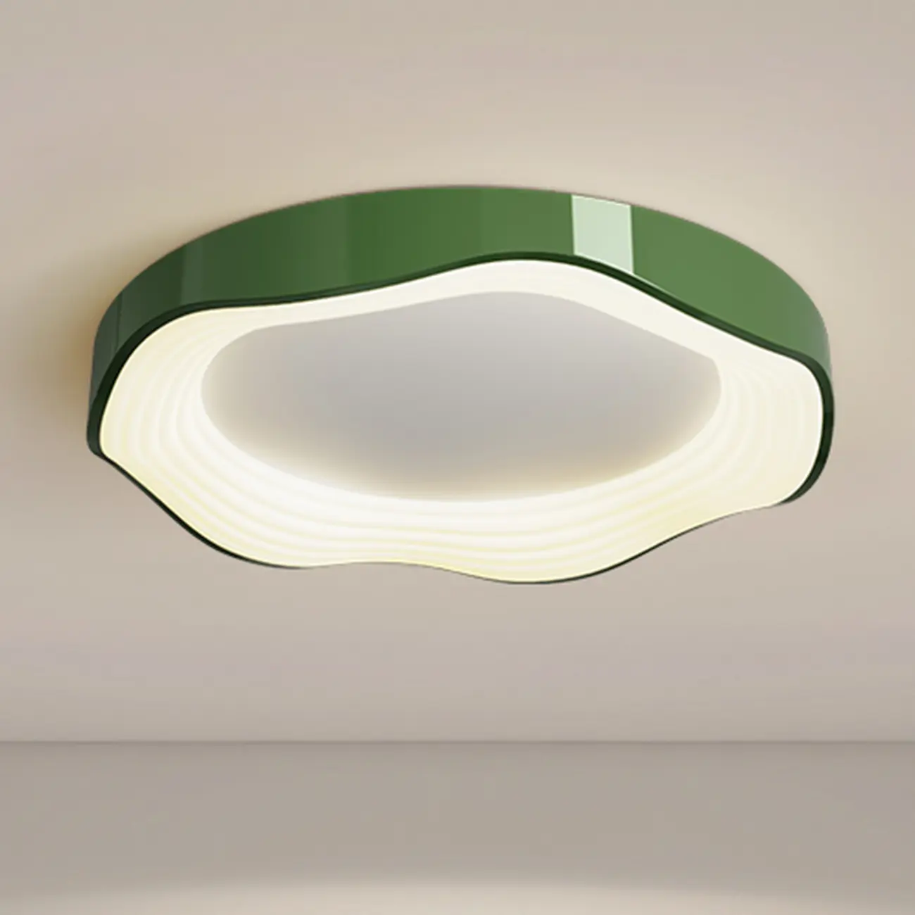 Cloud Shaped Flush Mount Ceiling Light for Living Room Use Image - 7 | homeyfad