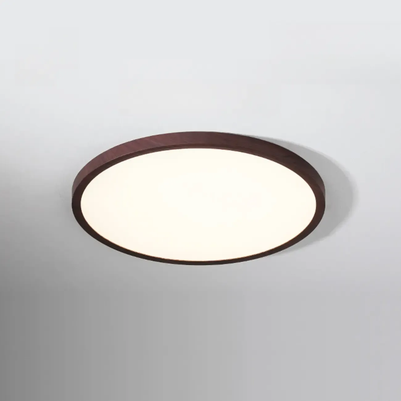 Modern Circular Flush Mount LED Ceiling Light for Bedroom Image - 10