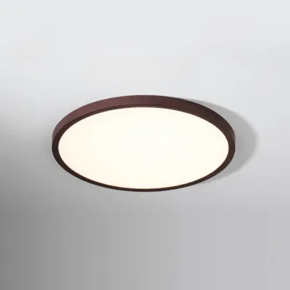 Modern Circular Flush Mount LED Ceiling Light for Bedroom Image - 10