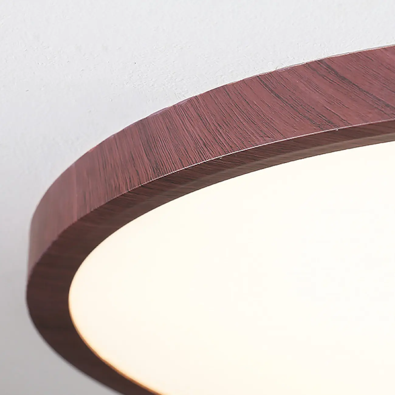 Modern Circular Flush Mount LED Ceiling Light for Bedroom Image - 11 | homeyfad