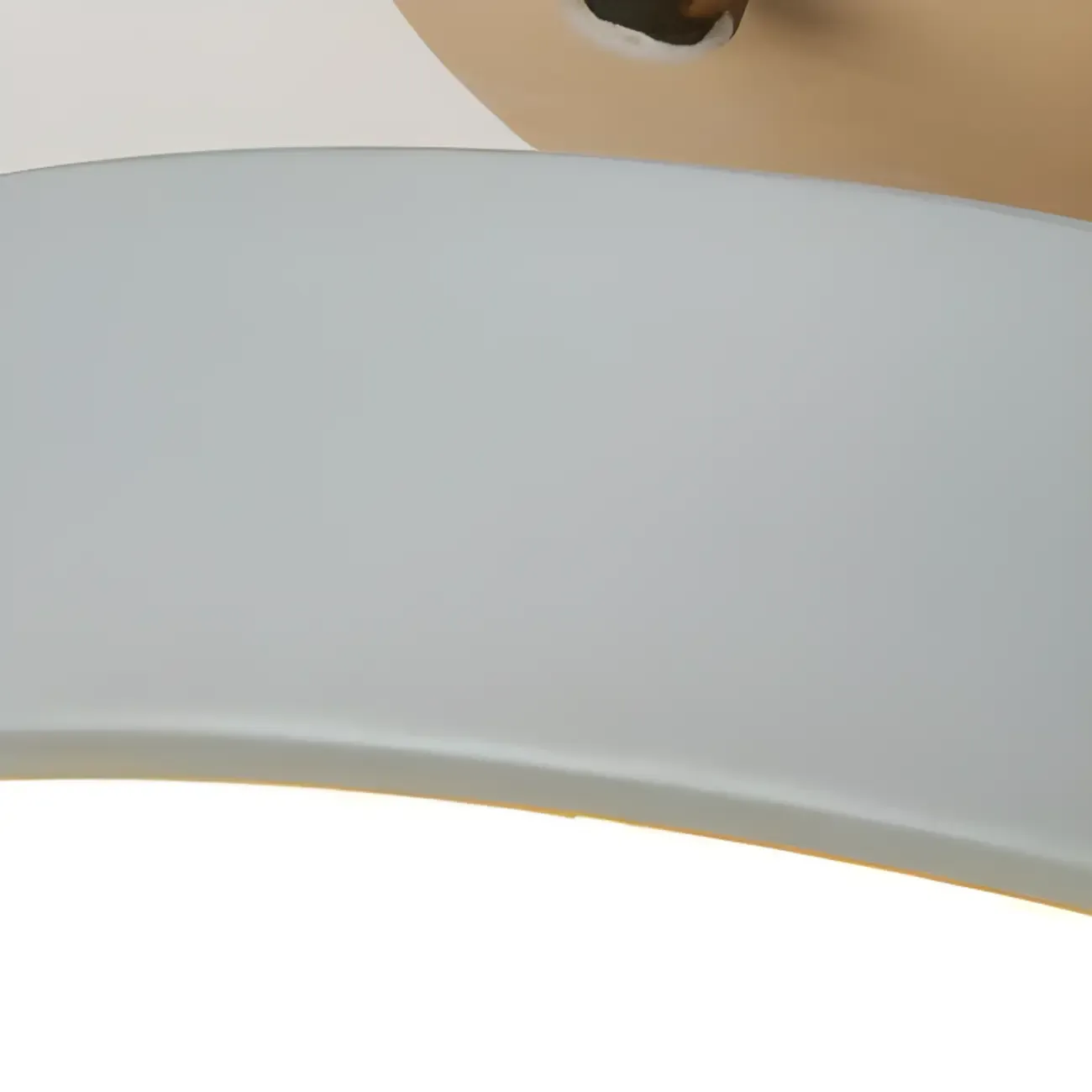 Drum LED Semi-Flush Mount Ceiling Light for Living Room Image - 13