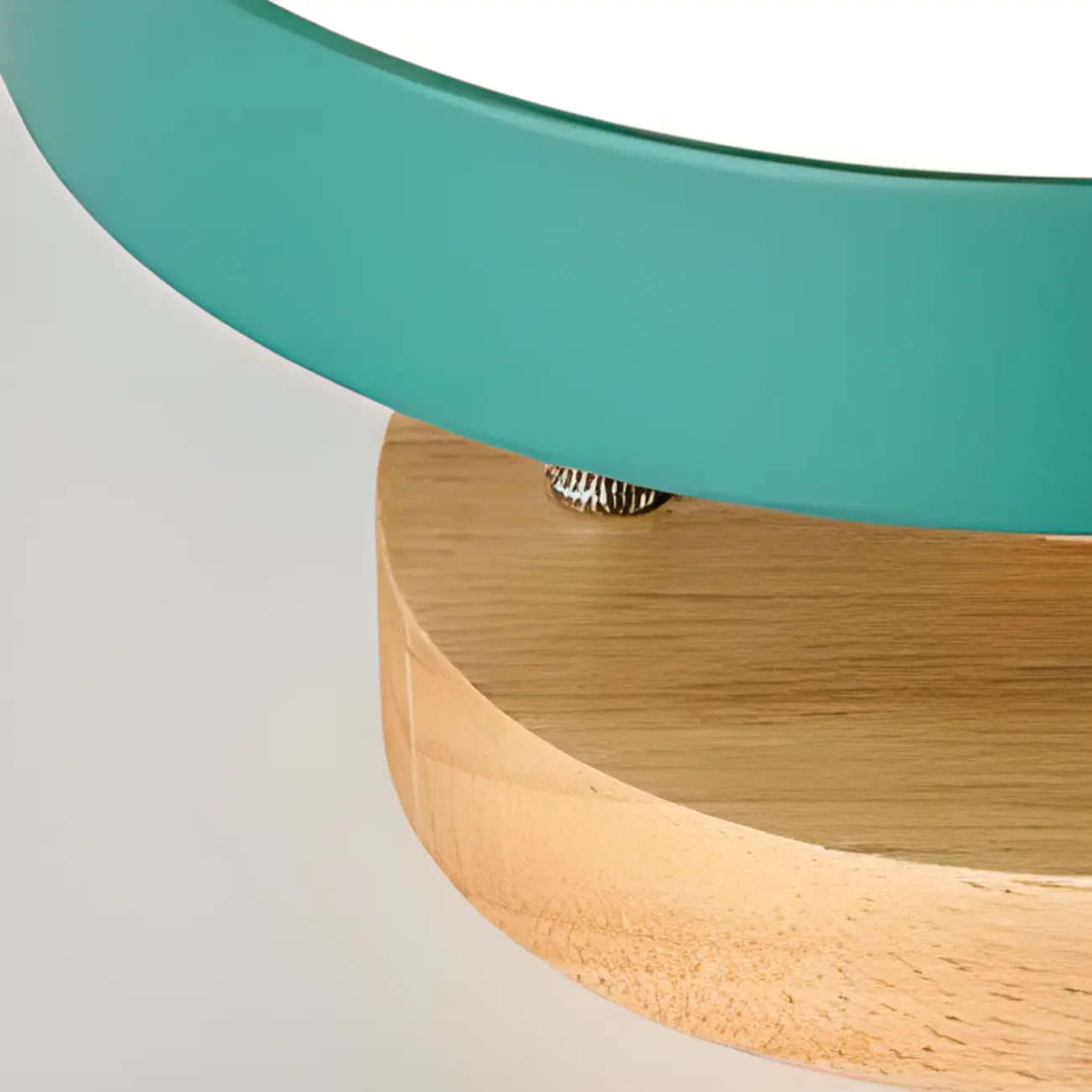 Drum LED Semi-Flush Mount Ceiling Light for Living Room Image - 14 | homeyfad