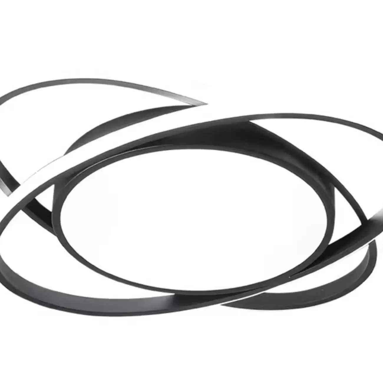 Geometric Acrylic Flush Ceiling Light for Residential Living Image - 8 | homeyfad