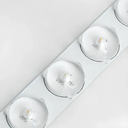 Geometric Acrylic Flush Ceiling Light for Residential Living Image - 11