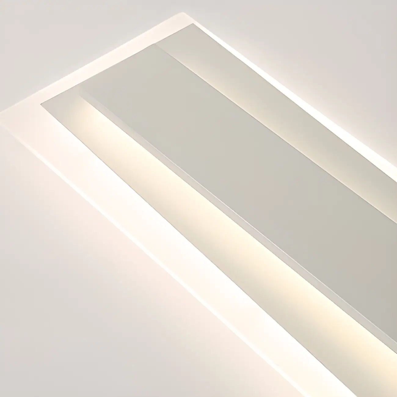 2-Light Geometric Flush Mount Ceiling Light for Living Room Image - 9 | homeyfad