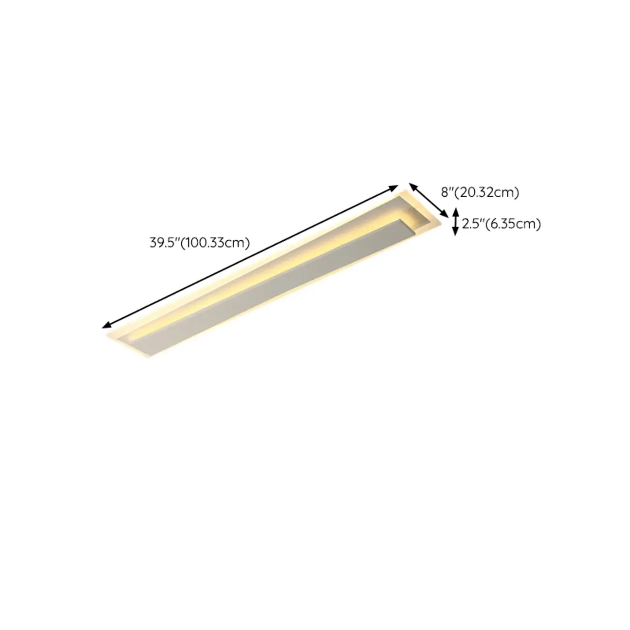 2-Light Geometric Flush Mount Ceiling Light for Living Room Image - 12