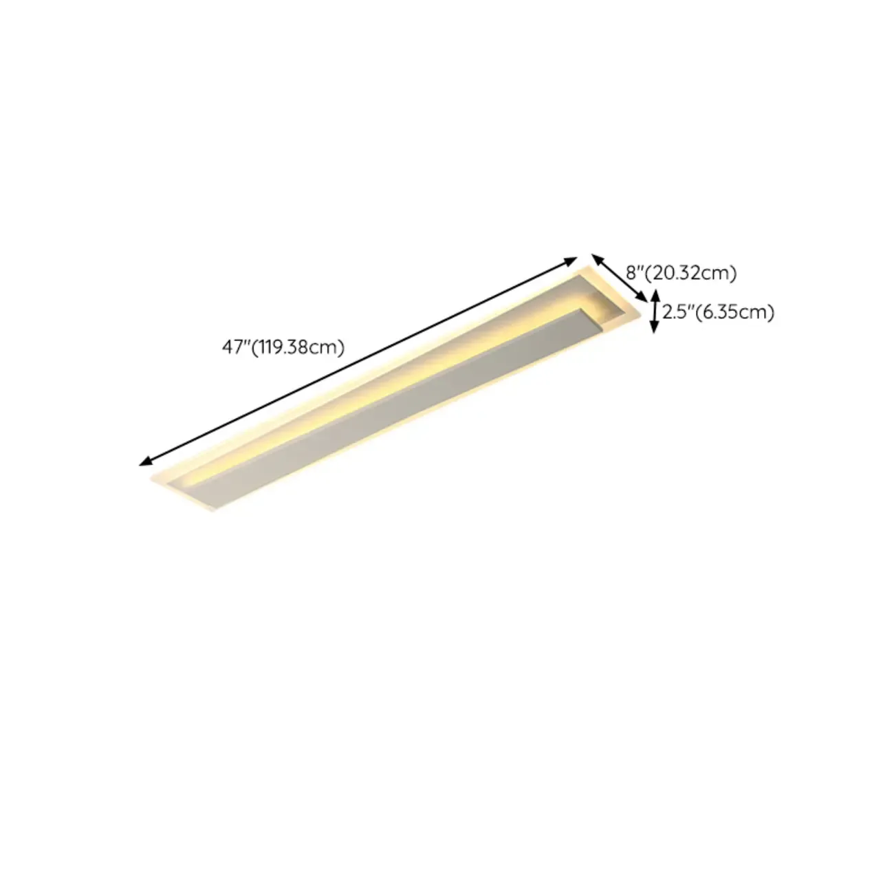 2-Light Geometric Flush Mount Ceiling Light for Living Room Image - 13