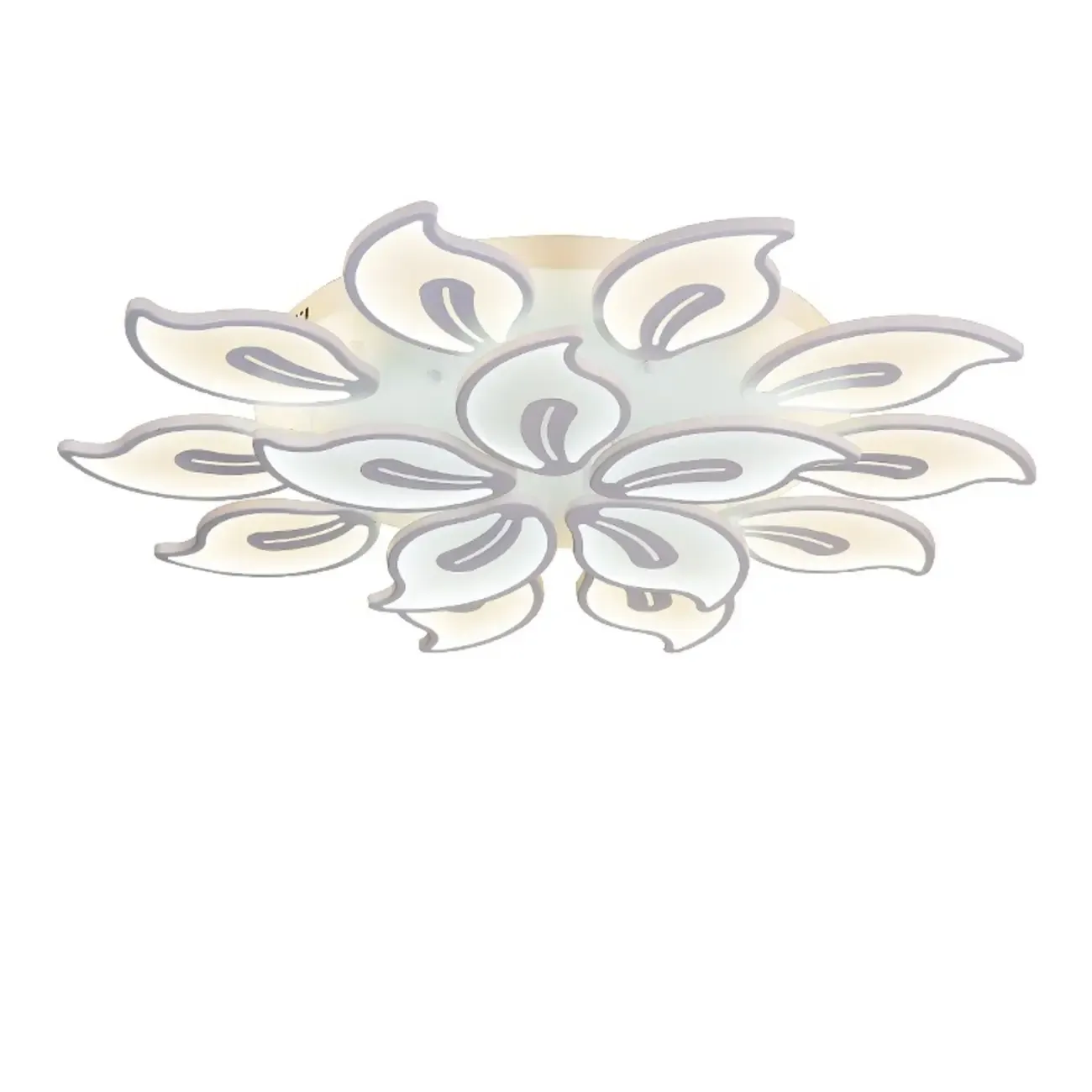 Elegant Flush Mount LED Ceiling Light for Indoor Use Image - 5