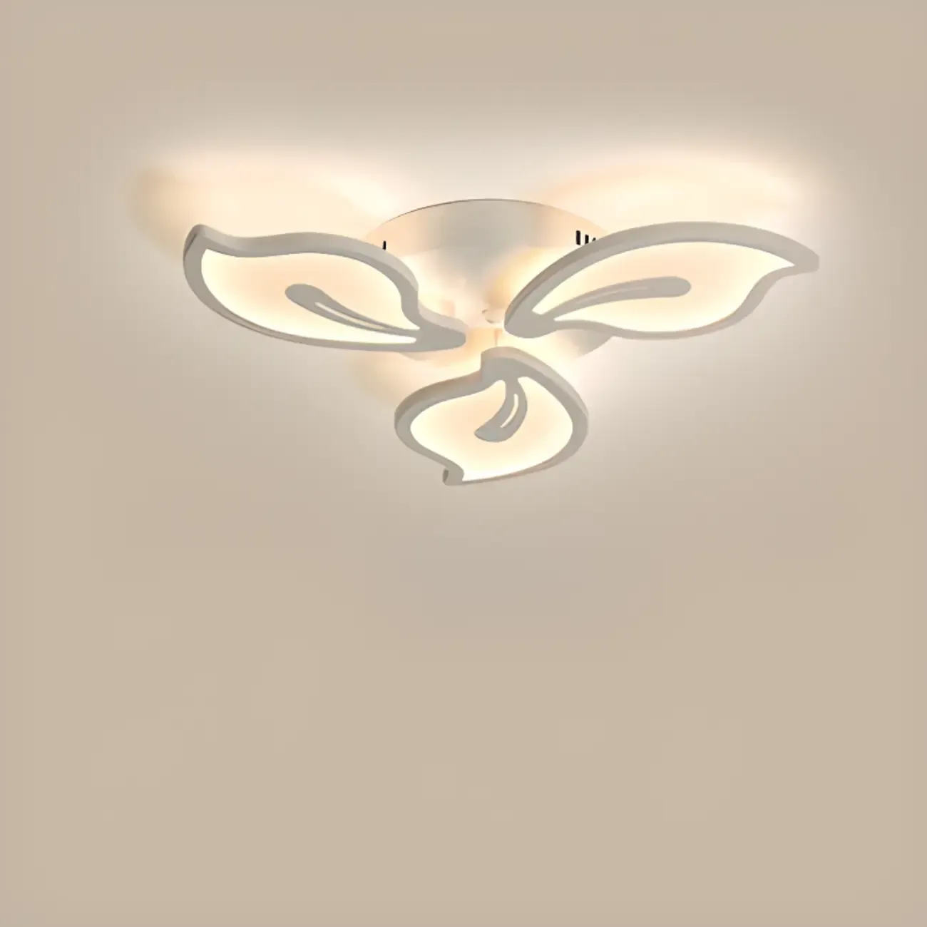 Elegant Flush Mount LED Ceiling Light for Indoor Use Image - 8