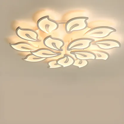 Elegant Flush Mount LED Ceiling Light for Indoor Use Image - 11