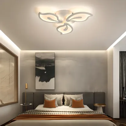 Elegant Flush Mount LED Ceiling Light for Indoor Use Image - 12