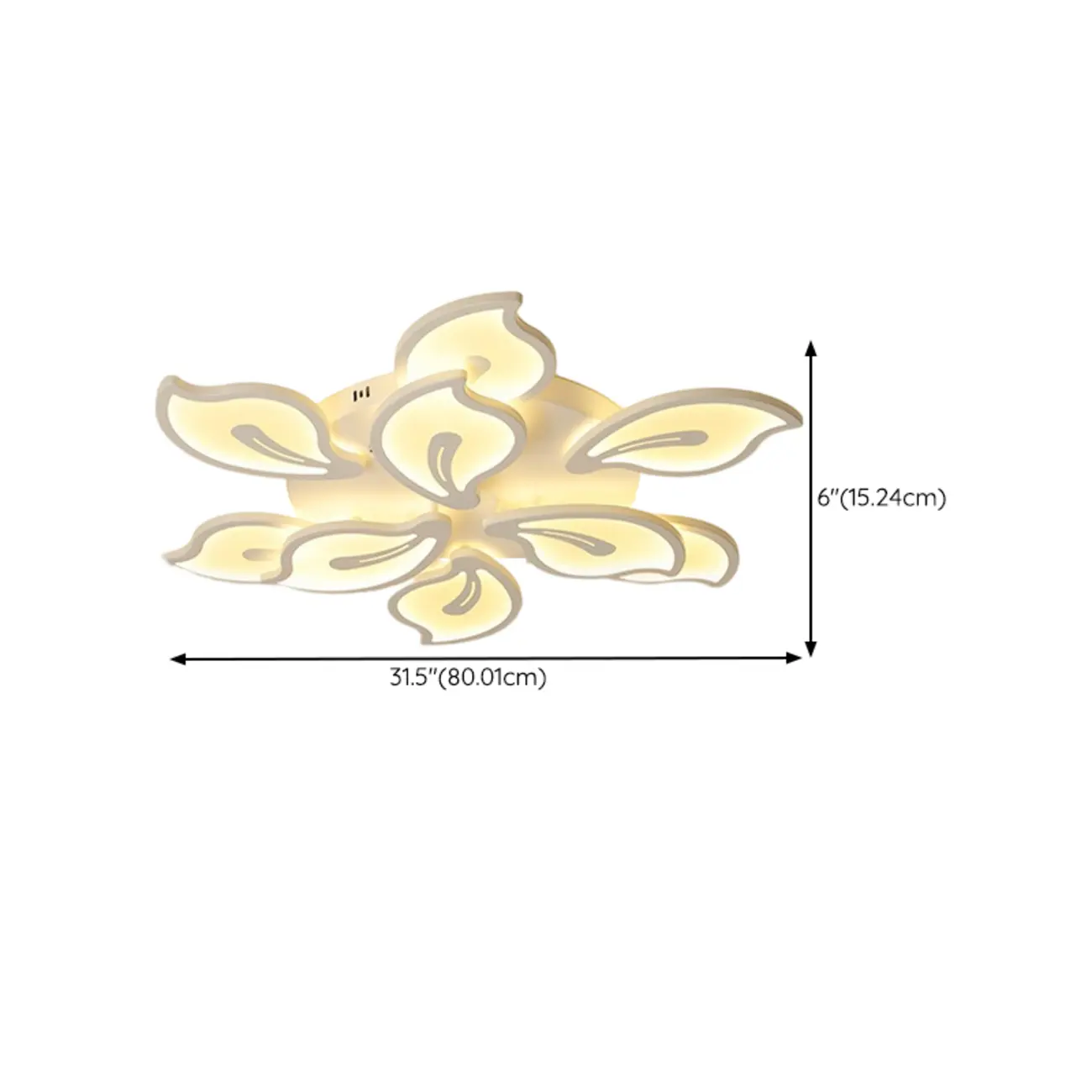 Elegant Flush Mount LED Ceiling Light for Indoor Use Image - 18 | homeyfad