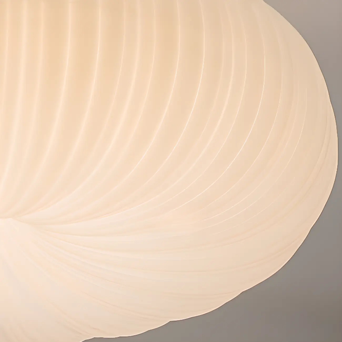 Modern Circle-shaped Flush Ceiling Light With Resin Shade Image - 11 | homeyfad
