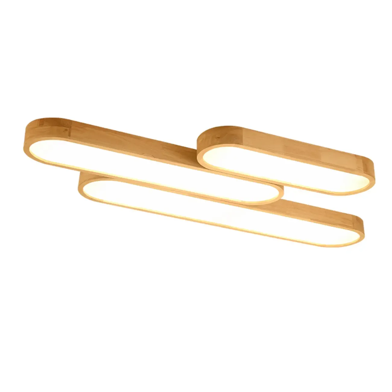 Natural Finish Flush Mount Ceiling Light for Residential Use  Image - 5