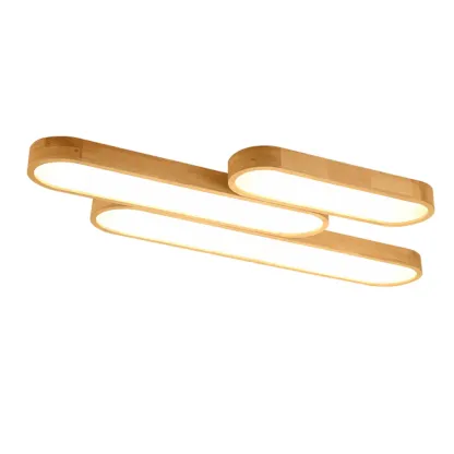 Natural Finish Flush Mount Ceiling Light for Residential Use  Image - 5