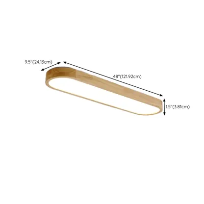 Natural Finish Flush Mount Ceiling Light for Residential Use  Image - 10