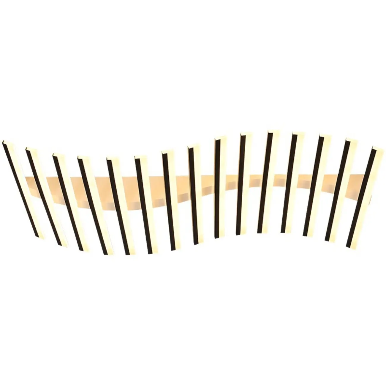 Linear LED Semi Flush Ceiling Light for Residential Use Image - 5 | homeyfad