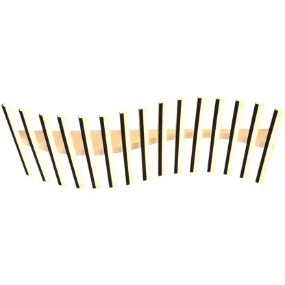 Linear LED Semi Flush Ceiling Light for Residential Use Image - 5