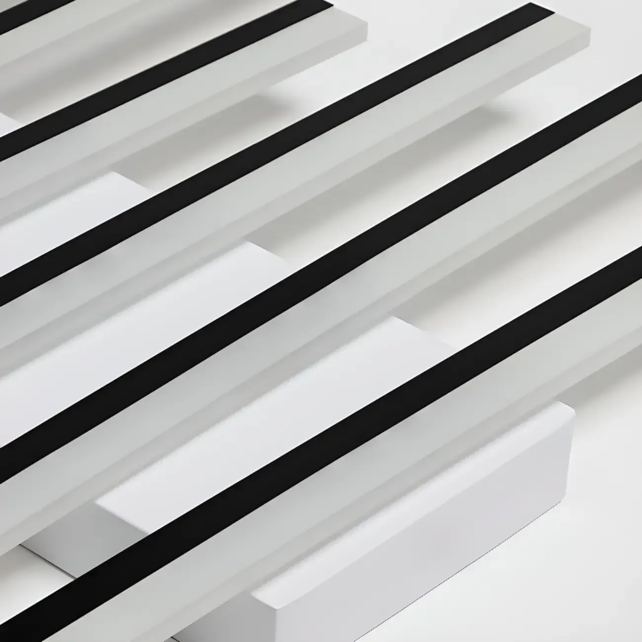 Linear LED Semi Flush Ceiling Light for Residential Use Image - 7