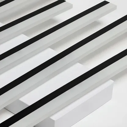 Linear LED Semi Flush Ceiling Light for Residential Use Image - 7