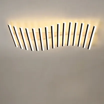 Linear LED Semi Flush Ceiling Light for Residential Use Image - 8
