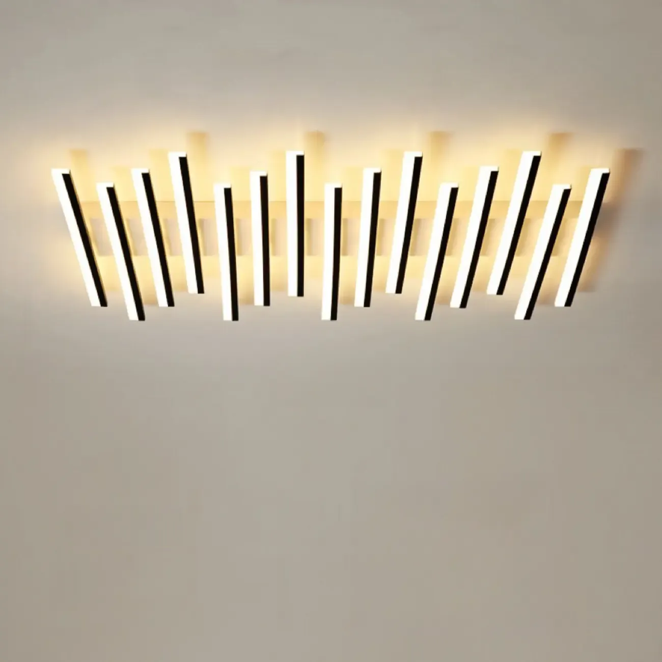 Linear LED Semi Flush Ceiling Light for Residential Use Image - 11