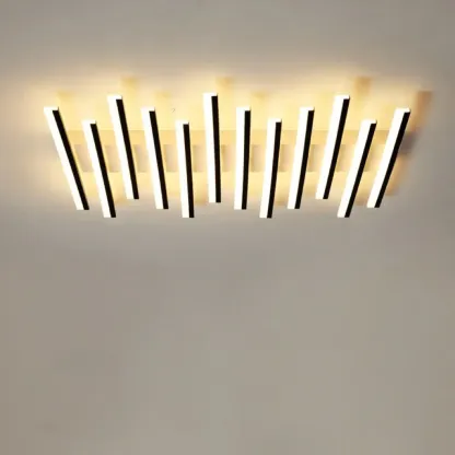 Linear LED Semi Flush Ceiling Light for Residential Use Image - 12