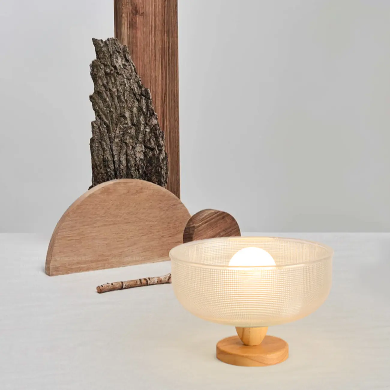 Modern LED Semi-Flush Ceiling Light with Clear Shade Image - 20 | homeyfad