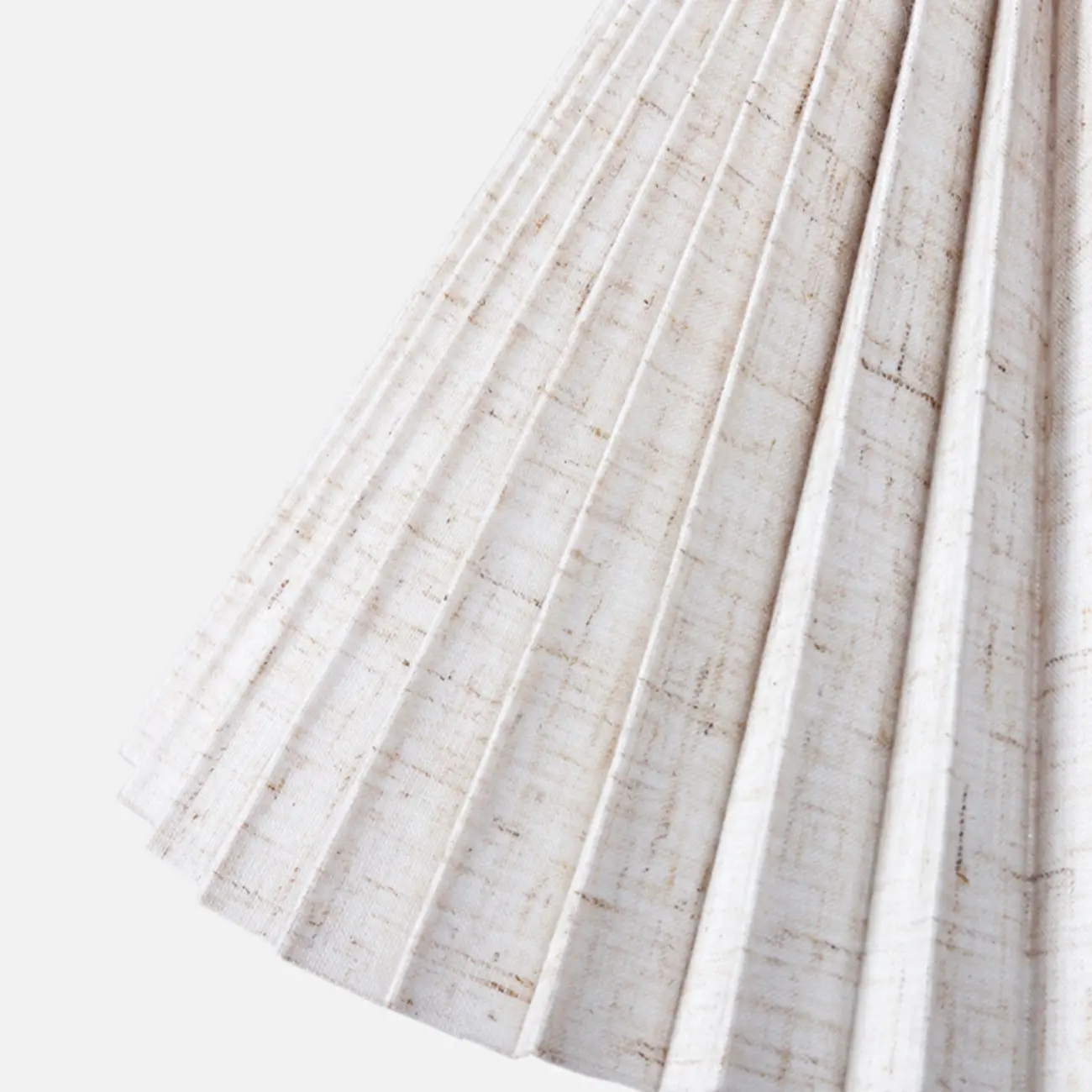 Vintage Wooden Pleated Shade Table Lamp for Bedroom Image - 4 | homeyfad