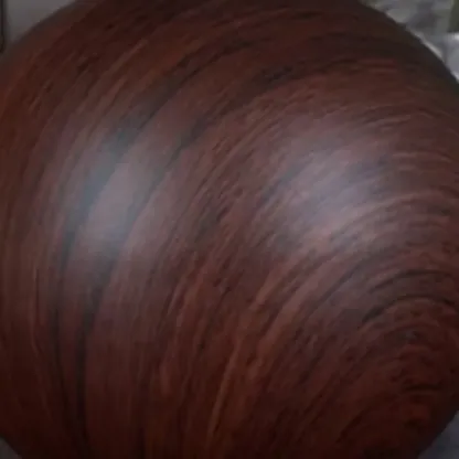 Vintage Wooden Pleated Shade Table Lamp for Bedroom Image - 10