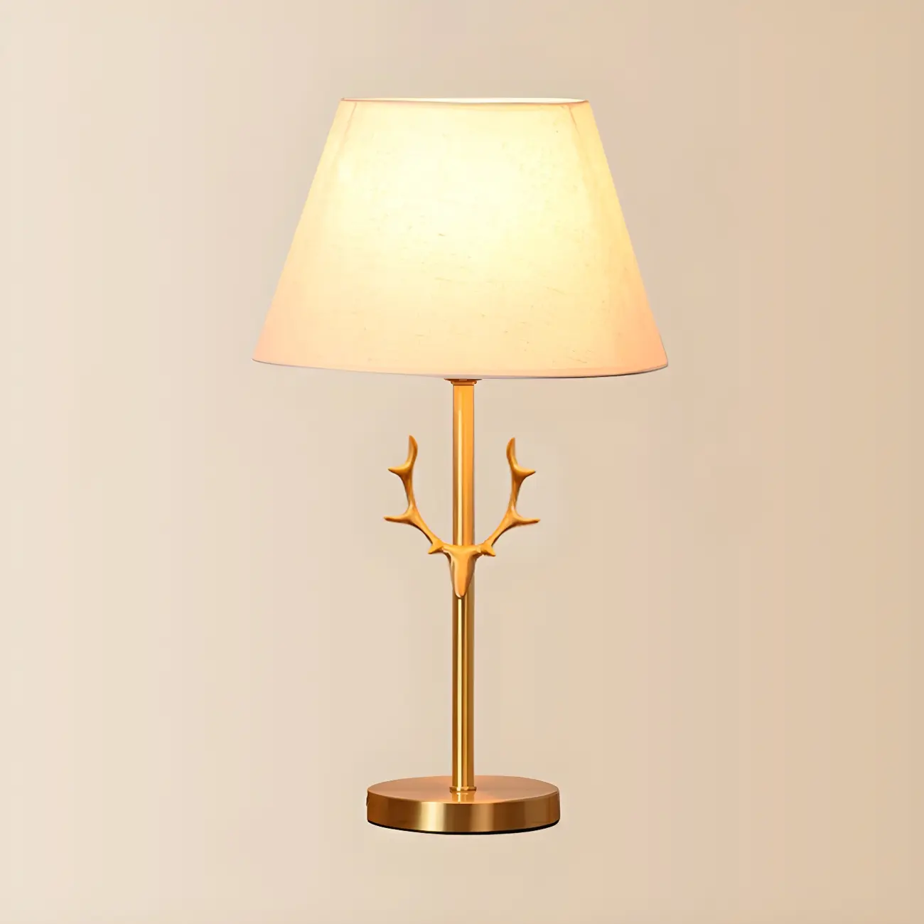 Modern Gold Metal Geometric Table Lamp for Residential Image - 6 | homeyfad