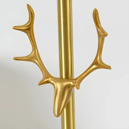 Modern Gold Metal Geometric Table Lamp for Residential Image - 9