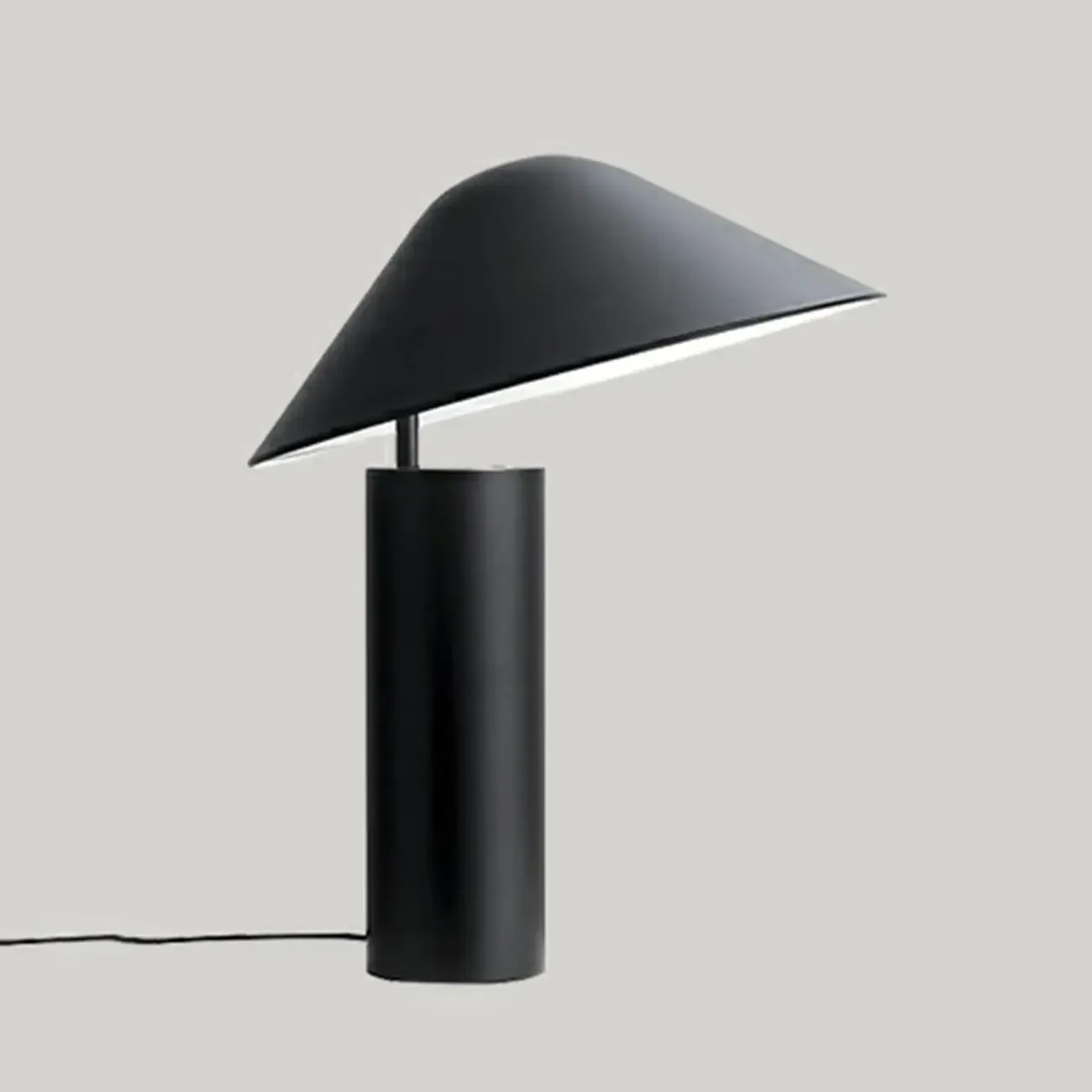 Modern Aluminum Cone Table Lamp for Bedroom Image - 6