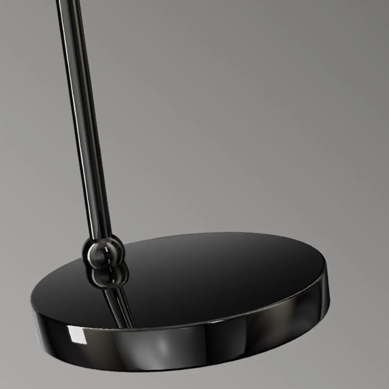 Sleek Tricolor Globe Metal Table Lamp for Bedroom Image - 4 | homeyfad