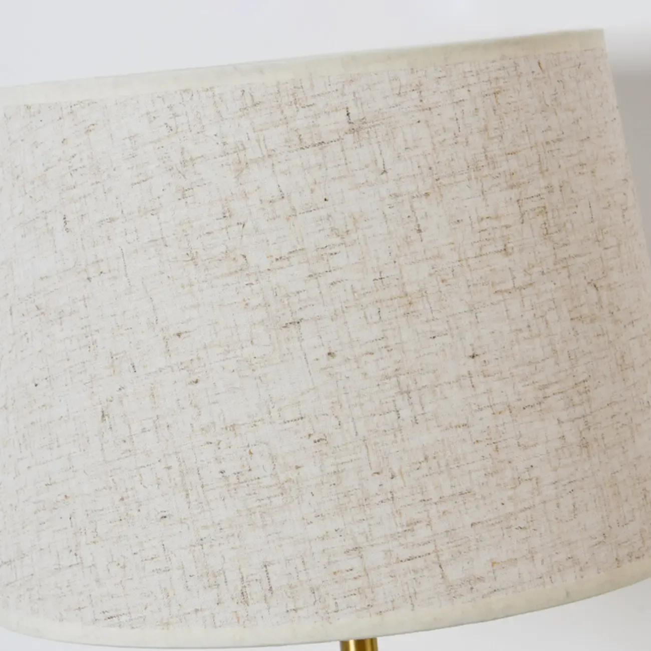 Modern Geometric Gold Table Lamp for Living Room Image - 7