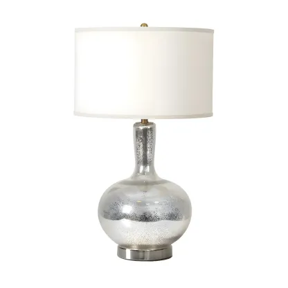 Contemporary Geometric Metal Table Lamp for Living Room Image - 6
